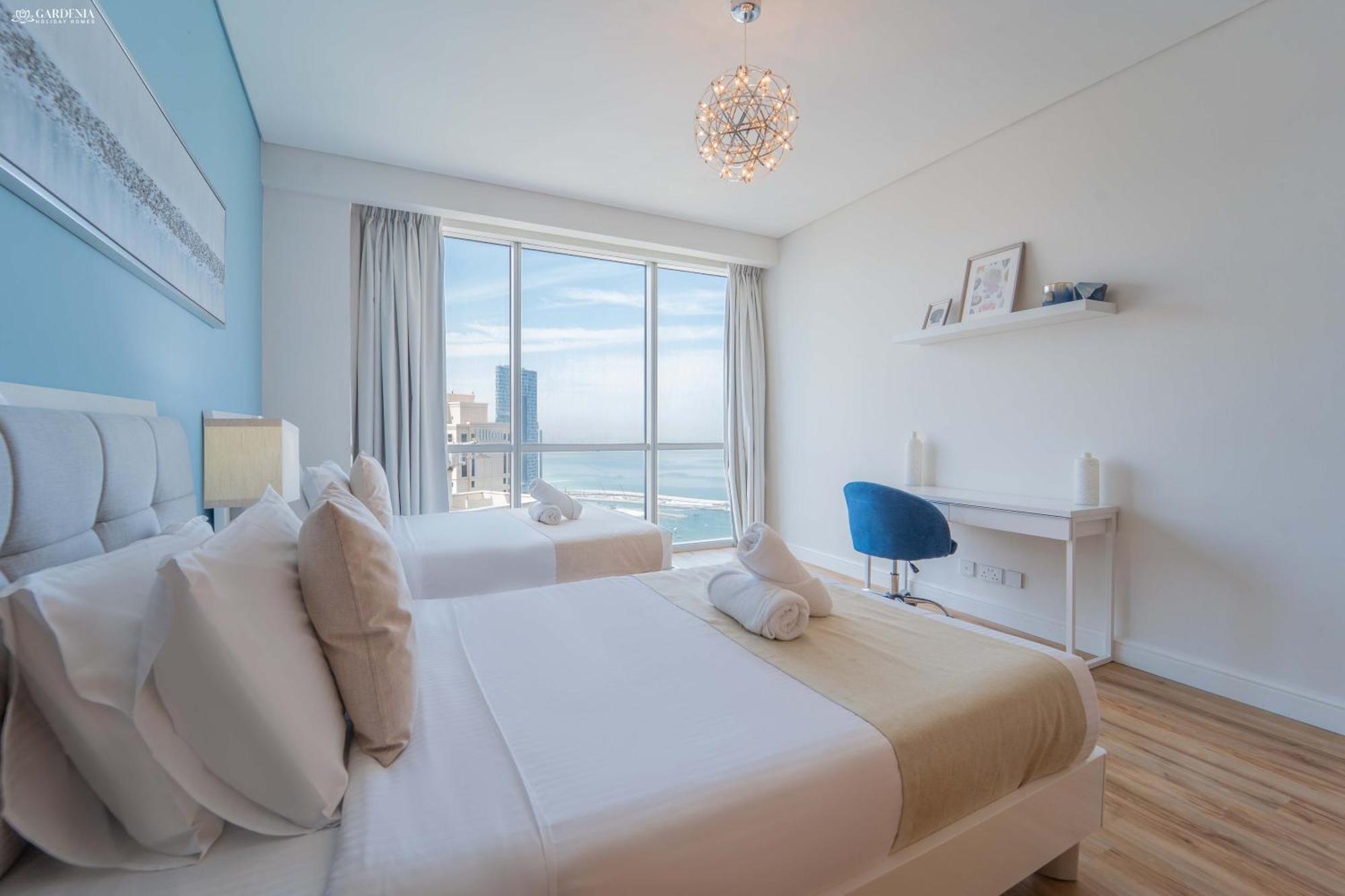 Jbr - Al Fattan Marine 5 Star Residences, Panoramic Sea View By Gardenia Apartment *